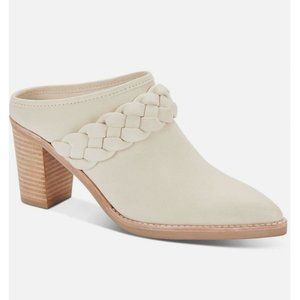 Dolce Vita Serla Mules in Ivory Nubuck